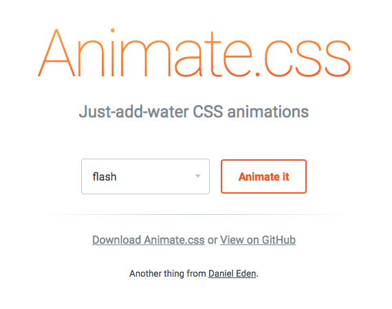 Creare animazioni con gli stili CSS con Animate